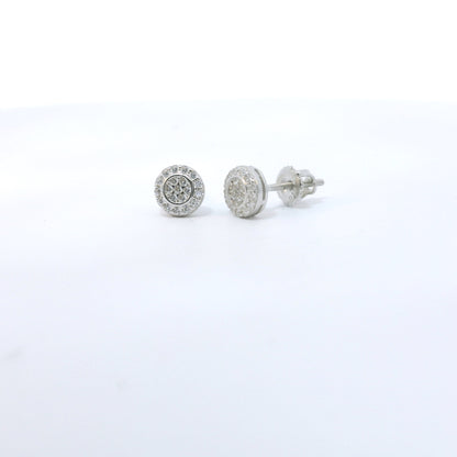 Sterling Silver with Round Cubic Zirconia image 1